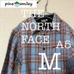 【美品】ノースフェイス　A5 seriesチェック柄
