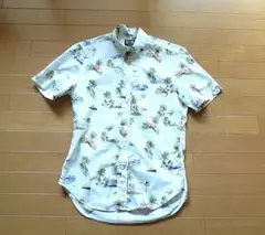 Gitman Bros Vintageライン　半袖ボタンダウンシャツ ハワイ　Sのサムネイル