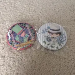名探偵コナン 怪盗キッド 缶バッジ デフォルメ 花冠 ヴィクトリア
