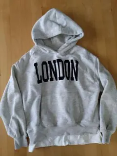 ZARA　KIDS　ロゴ　パーカー　裏起毛　140 150