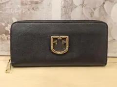 FURLA フルラ 長財布 ブラック ゴールド金具のサムネイル