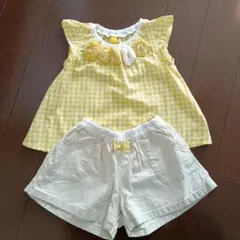 sunny Landscape トップス&ショートパンツセット 90㎝