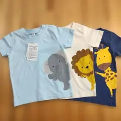 新品タグ付き　西松屋　Tシャツセット　3枚　まとめ売り