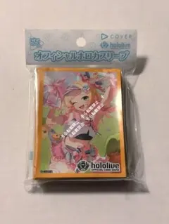 ★新品未開封 オフィシャルホロカスリーブ hololive 桃鈴ねねのサムネイル