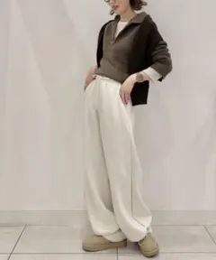 GU パフスウェットバギーパンツ￼