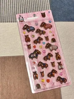 サラブレッドコレクション ぶっくりシール リバティアイランド