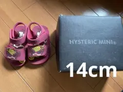ヒスミニ　サンダル14cm 赤 デビルミニ　ヒステリックミニのサムネイル