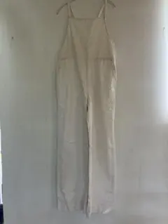 SALE！LEE アイボリー ストラップオーバーオール　S