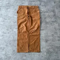 00s ブラウン ダックペインターパンツ Carhartt 34×30