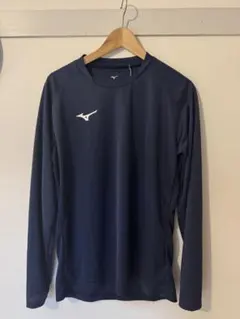 ミズノ　フィールドシャツ 長袖 ユニセックス ドレスネイビー