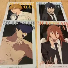 限定　ローソン　チェンソーマン クリアファイル、ステッカーセット