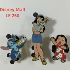 ディズニーリロ＆スティッチ 限定ピンバッジ 5種コンプリート マリモ