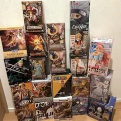 ②まとめ　大量　フィギュア　21個セット　プライズ　ワンピース　NARUTO 他
