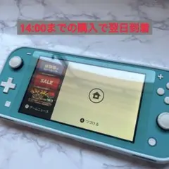 Nintendo Switch Lite ターコイズ 本体　カバー付き