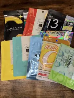 日本国内スキンケアブランド　シートマスク　セット売りのサムネイル