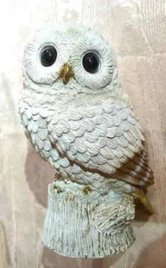 輸入品 幸運フクロウ貯金箱 置物