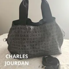 美品♡CHARLES JOURDAN ♡ ボストンバッグ グレーのサムネイル