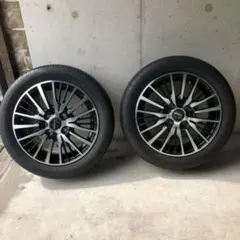 【美品】室内保管14インチ アルミホイール タイヤ付4本セット 軽自動車用のサムネイル