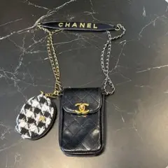 CHANEL スマホショルダー チェーンバッグ ノベルティのサムネイル