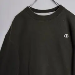 順*様 チャンピオン スウェット トレーナー カーキ 裏起毛 メンズ2XL