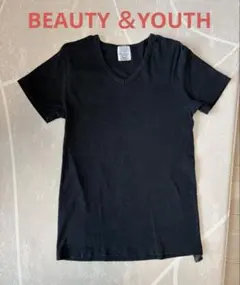 ユナイテッドアローズ VネックTシャツ黒のサムネイル
