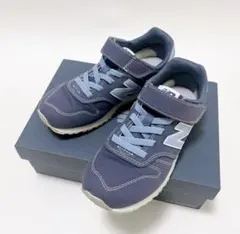 ニューバランス 373スニーカー ブルー 21cm キッズ