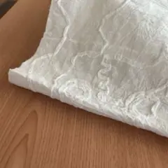 ホワイトコットン生地