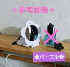 マリークワント　✿　ミニチュアミラーチャーム　パープル　1点　【未開封❀】