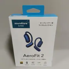 미개봉 ◆Soundcore AeroFit2 オープンイヤー型ワイヤレスイヤホン