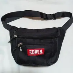 1:EDWIN ボディバッグ ブラック　エドウィン