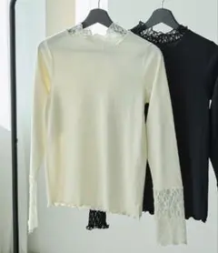 しまむら　mysa closet レーステレコトップス