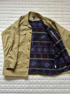 Patagonia コスタリカ製 パタゴニア　ヌエボレンジコート　ジャケットL 希少 90s パタゴニア ヌエボレンジコート ブルズアイ