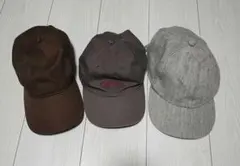 ベースボールキャップ 3点セット