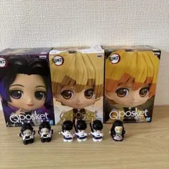 鬼滅の刃 Qposket フィギュア とミニフィギュア6体セット