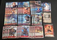赤エース　デッキ　パーツ　フルパラ　パラレル　プロモ 赤エース パラレル セット デッキパーツ - メルカリ