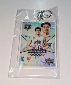 【値下げ】渡邊雄太選手 千葉ジェッツ キーホルダー B.WHITE