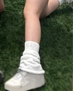 ルーズソックス風レッグウォーマー