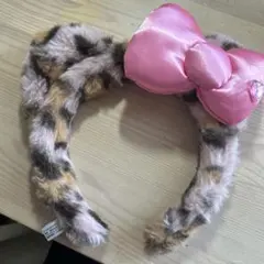 USJキティヒョウ柄カチューシャ