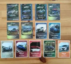 SUBARU トレーディングカード 13枚セット　非売品