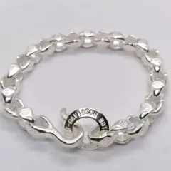 【美品】ハーレーダビットソン シルバーブレスレット 約46g ヴィンテージ
