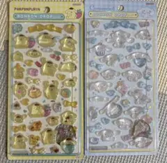 サンリオ ポムポムプリン シナモロール ボンボンドロップシール
