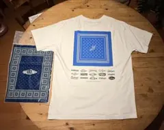 CHALLENGER バンダナロゴ Tシャツ ホワイト Lサイズのサムネイル
