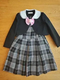 S Sweet チェック柄フォーマルドレス 120 入学式