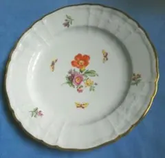 KPMべルリン　金盛縁果物画プレート KPMべルリン 金盛縁果物画プレート 食器