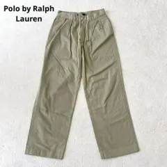90sポロバイラルフローレン チノパン ポロチノ ベージュ サイズ160 S相当
