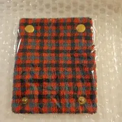 新品 未開封 廃盤品 ファミリア familiar ハンドルカバー 赤チェック