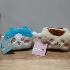 ちいかわ ふわふわミニキャラメルポーチ ハチワレ くりまんじゅう