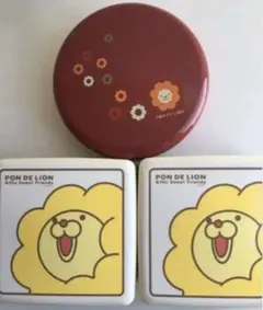 ポンデライオン　ランチボックス×2＆菓子器セット