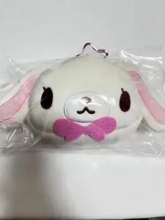 【新品・未使用】サンリオ　カラビナ付きフェイスポーチ　シュガーバニーズ　しろうさ