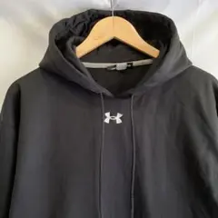 アンダーアーマー プルオーバーパーカー XL ブラック トレーニングウェア 長袖